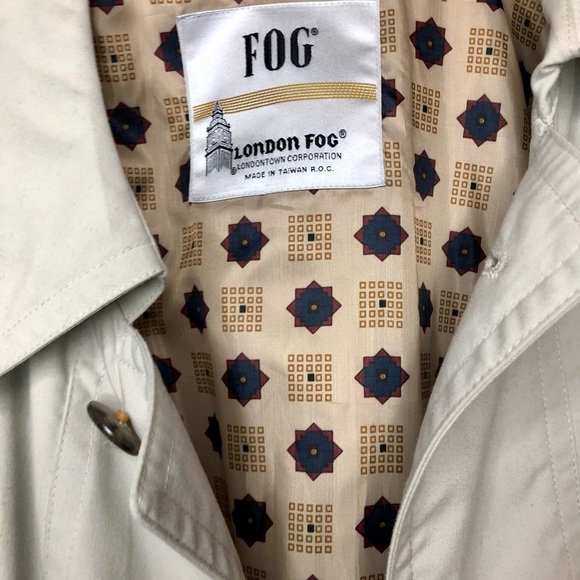 London Fog Trench Coat. - Picture 7 of 8